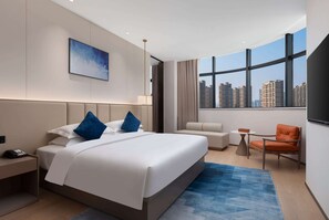Suite Deluxe, 1 cama de matrimonio grande, no fumadores, vistas a la ciudad