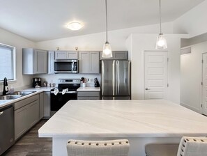 Casa, 3 camere da letto | Cucina privata | Frigorifero, forno, macchina per tè/caffè, bollitore elettrico