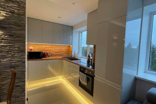 Bright and modern apartment in Cesis, Luxurious  stay at modern apartment (Cesis)