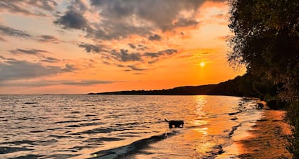 Family vacation with large garden, sauna, fireplace and WLAN