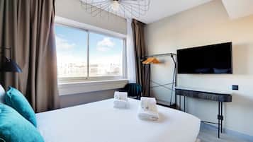 Apartment, 2 Bedrooms | 1 bedroom, free cots/infant beds, free WiFi, bed sheets