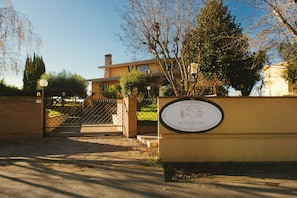 Façade de l’hébergement