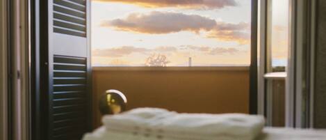 Camera King Superior, Balcone, Vista Giardino | Vista al jardín