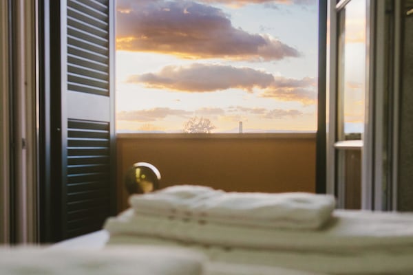 Camera King Superior, Balcone, Vista Giardino | Garden view