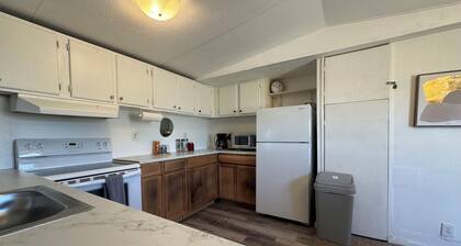 Spacious 4-bedroom mobile home with 6 beds
