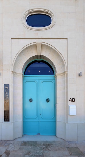 Exterior detail - Voyage. Your journey begins.  (Birgu)