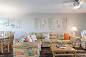 Smart TV - Summer Winds C-325: 4BR, 2.5BA, Oceanfront Condo (Indian Beach)