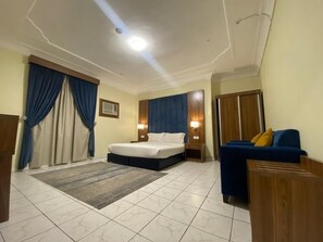 Blackout curtains, soundproofing, iron/ironing board, free WiFi