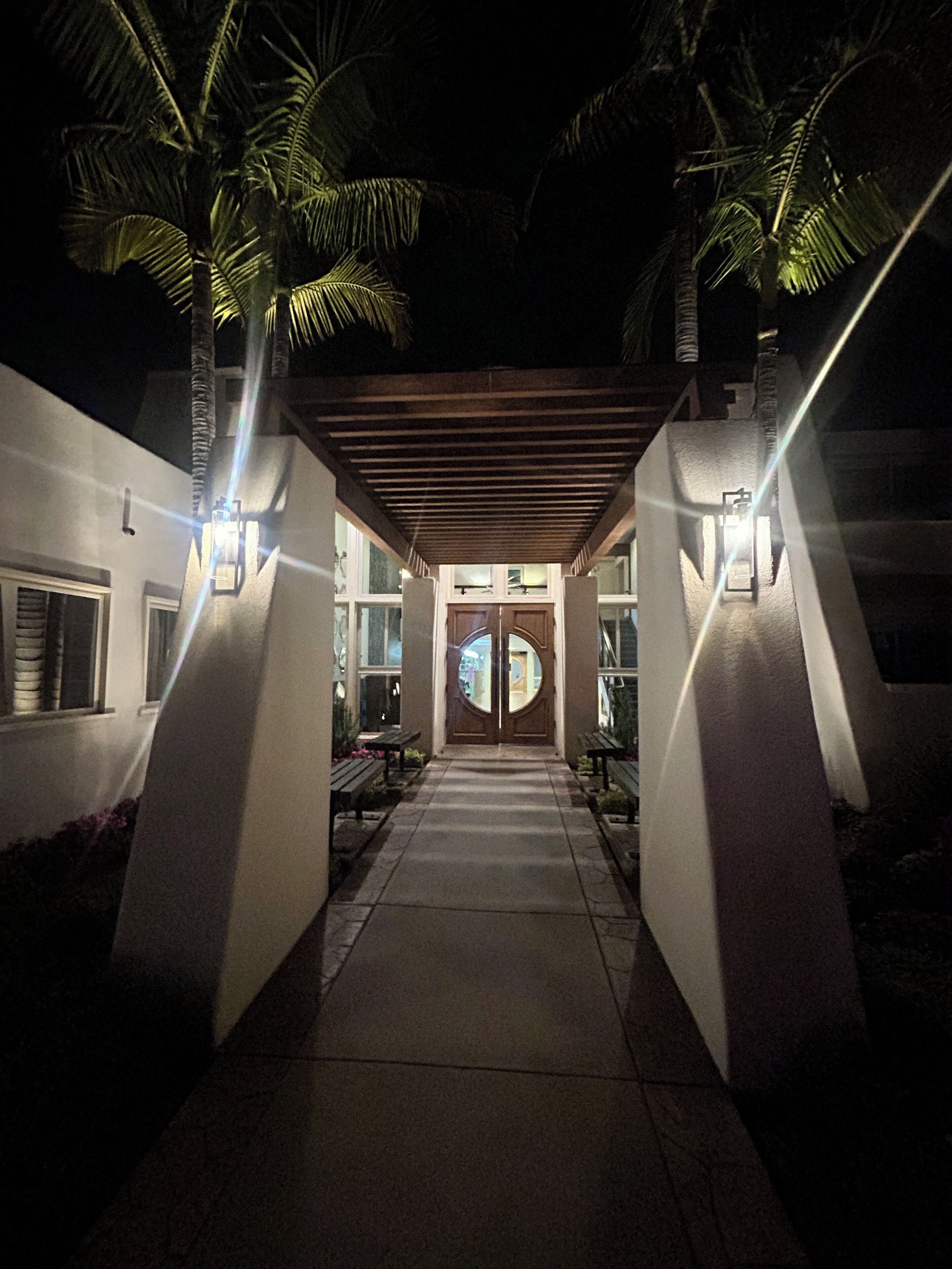 Interior entrance