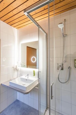 Business Single Room | Bathroom - Hotel Phönix garni (Rastatt)