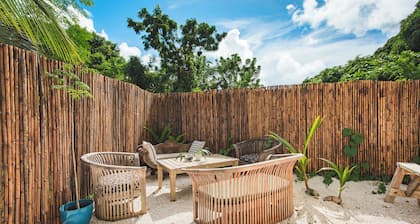 1.7 miles to Boardwalk Lux Guesthouse and Spa with Yoga Room