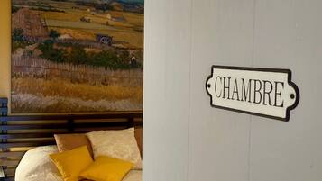 1 chambre, Wi-Fi, draps fournis
