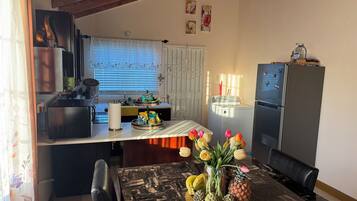 Microwave, oven, stovetop