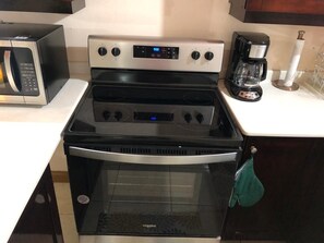 Microwave, oven, stovetop