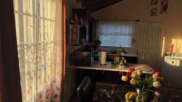Microwave, oven, stovetop