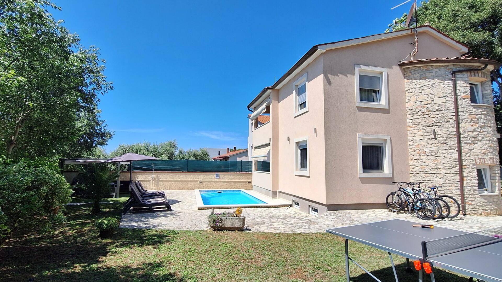Piscine chauffée