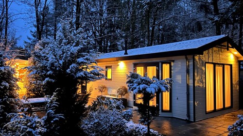 Boschalet in Epe (Veluwe) Comfortable, fully equipped.