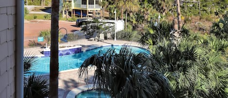 Appart'hĂŽtel, plusieurs lits (Club at Cape San Blas 2B) | Piscine
