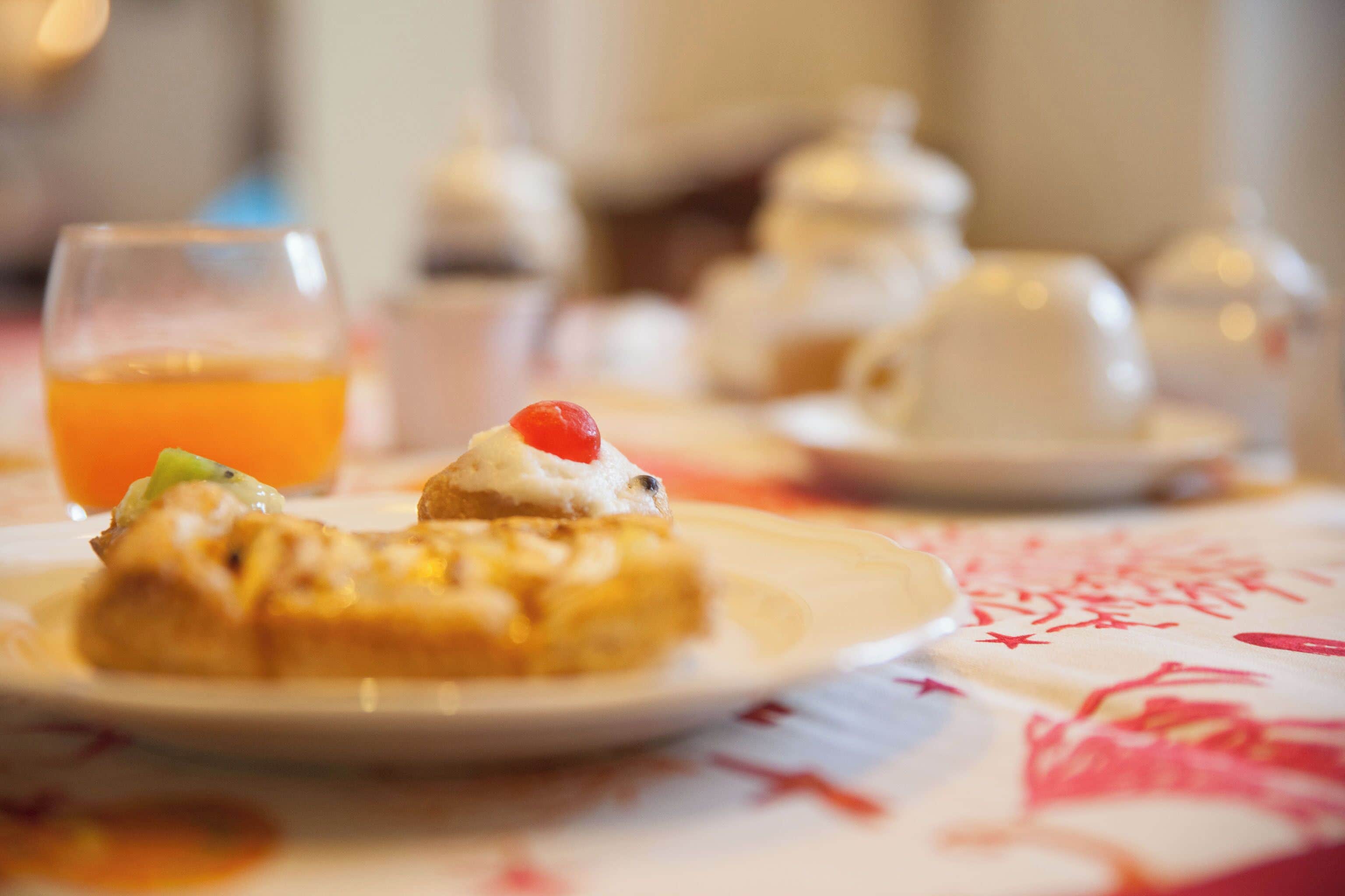 Frokostbuffé er inkludert hver dag