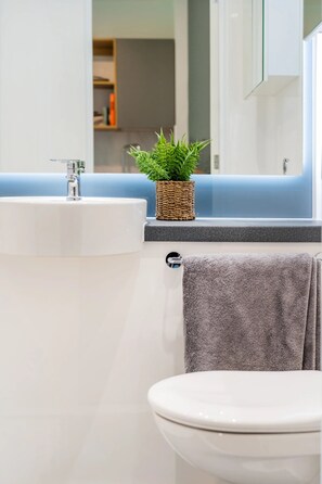 Estudio, para no fumadores | Baño