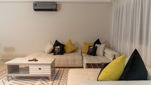 Suite – comfort, 2 soverom, fjellutsikt | Oppholdsområde