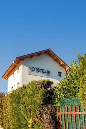 Fassade der Unterkunft