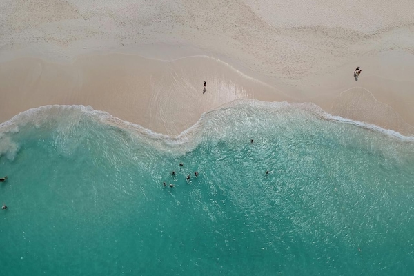 Sun loungers, beach towels