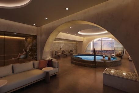 Couples treatment room(s), sauna, body treatments, aromatherapy. Wind Creek Southland Casino and Hotel