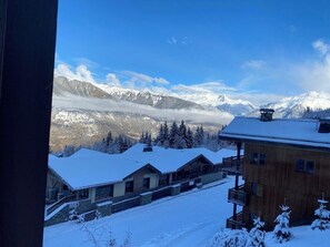 Exterior - 50m from resort center, balcony, tv, 35m², La Tania (Courchevel)