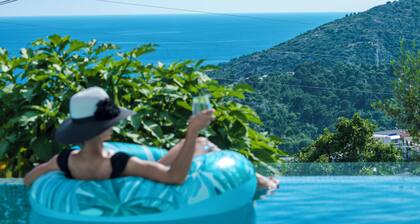 Villa Nedia - 2 Apartments with Private Pool & Sea View