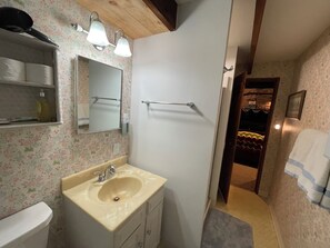 Shower - Roomy, Rustic Cabin-4BR, Modern Amenities-Rothrock St Forest near State College (Petersburg)