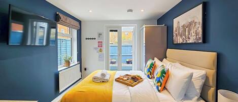 1 habitación, tabla de planchar con plancha y acceso a internet