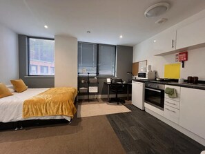 Studio, tupakointi kielletty | Pimennysverhot, ilmainen Wi-Fi, vuodevaatteet