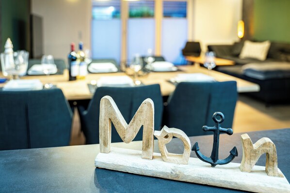 Interior - Vacation home Wattbrise for families and groups Modern, spacious and cozy (Büsum)