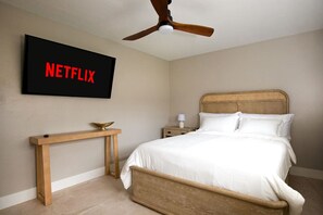 2 bedrooms, iron/ironing board, travel crib, WiFi