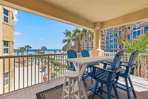 Condo, Multiple Beds (Atlantic Villas 203) | Outdoor dining - Atlantic Villas 203 (New Smyrna Beach)