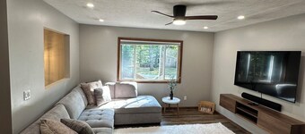 Great 3-bedroom home near Interlochen Arts Academy, State Park, lakes and more!