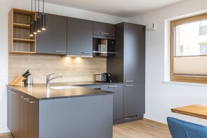 Fridge, oven, dishwasher, coffee/tea maker - Apartment with 2 bedrooms (Mittersill)