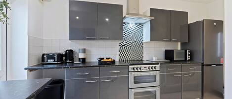 Microwave, oven, stovetop