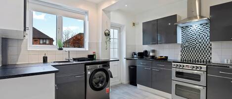 Microwave, oven, stovetop