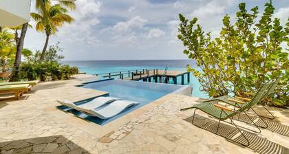 Stunning oceanfront 12 person luxury villa