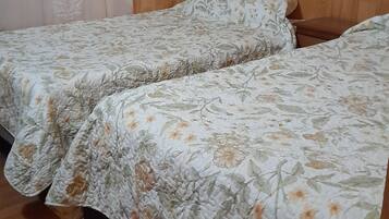2 slaapkamers, beddengoed