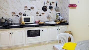 Microwave, oven, dishwasher