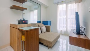 Leilighet – standard, 1 soverom (Apartment) | Oppholdsområde