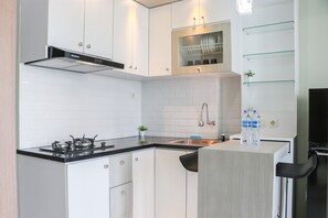 Standard Apartment, 1 Bedroom (Apartment) | Private kitchen - Spacious and Good 2BR at Podomoro Golf View Apartment (Gunung Putri)