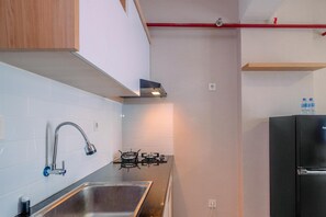 Leilighet – standard, 1 soverom (Apartment) | Eget kjøkken | Kjøleskap