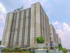 Exterior - Enjoy and New Furnished Studio at Podomoro Golf View Apartment (Gunung Putri)