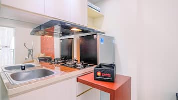 Appartement Standard, 1 chambre (Apartment) | Cuisine privée | Réfrigérateur, cuiseur de riz