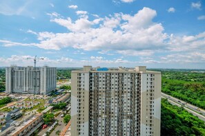 Exterior - Minimalist and Warm 2BR at 29th Floor Podomoro Golf View Apartment (Gunung Putri)