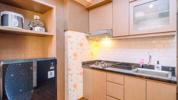 Apartemen Standar, 1 kamar tidur (Apartment) | Dapur pribadi | Lemari es dan penanak nasi